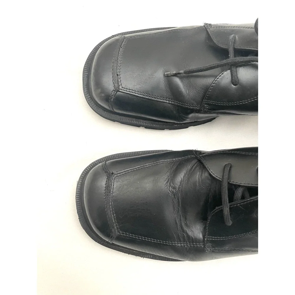 Dr. Martens Air Wair Black Leather Lace Up Oxfords‎ Shoes 9A51 Mens 13 Goth Emo